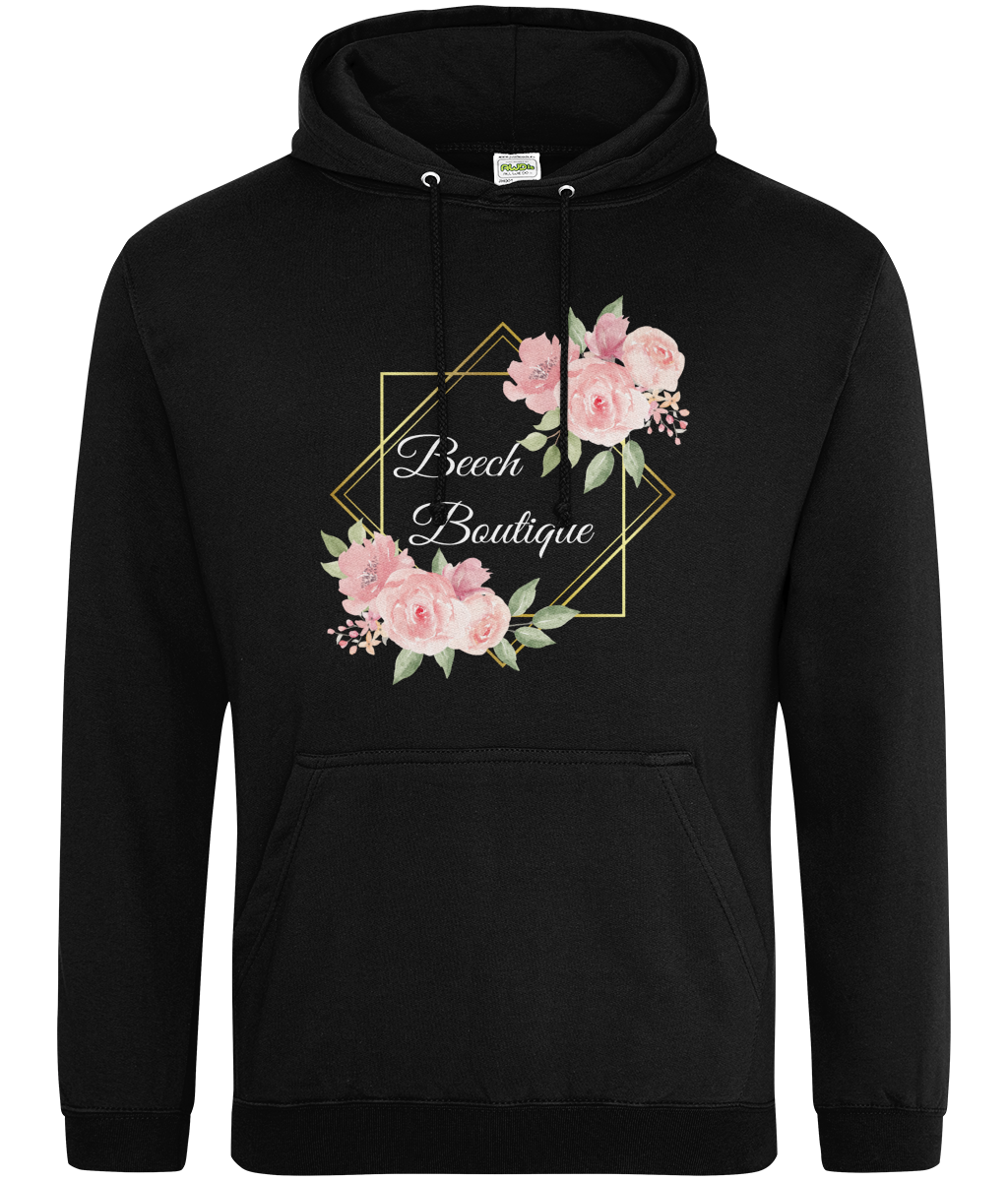Beech Boutique flower frame unisex hoodie