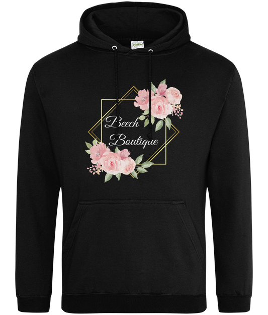 Beech Boutique flower frame unisex hoodie
