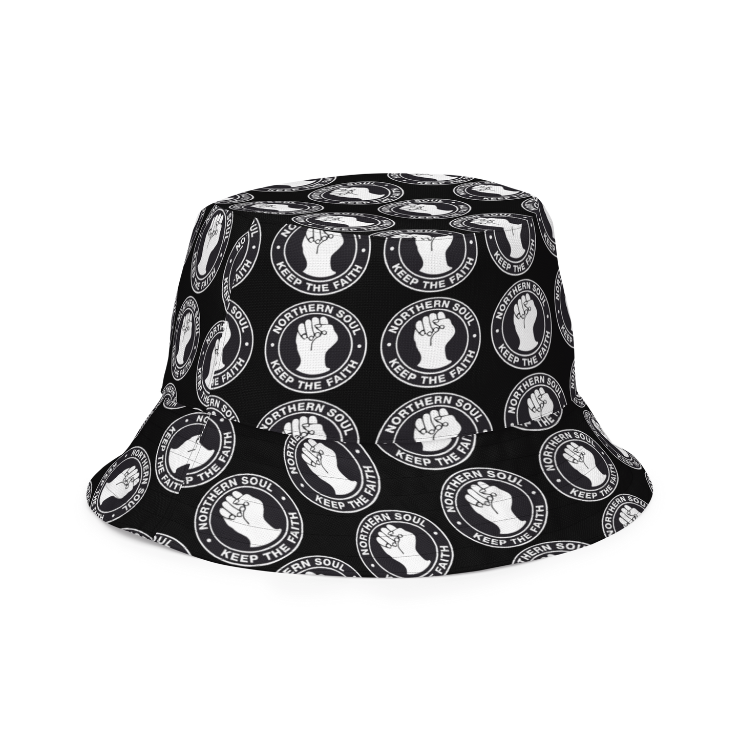 Northern Soul reversible bucket hat