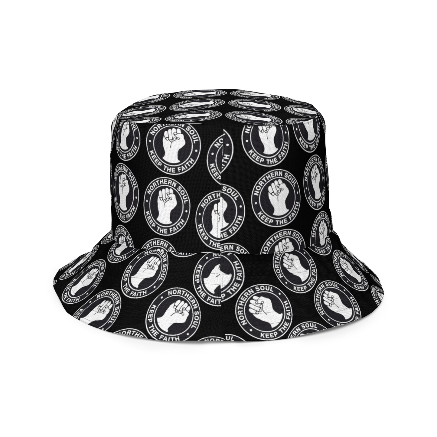 Northern Soul reversible bucket hat
