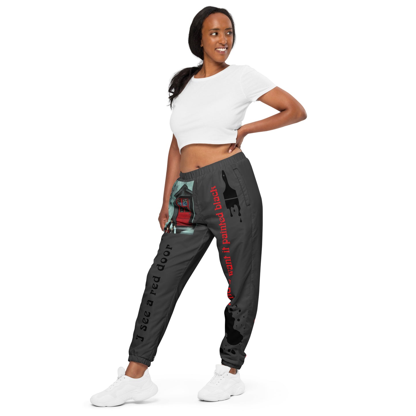 Paint It Black Lyric Sweat Pants