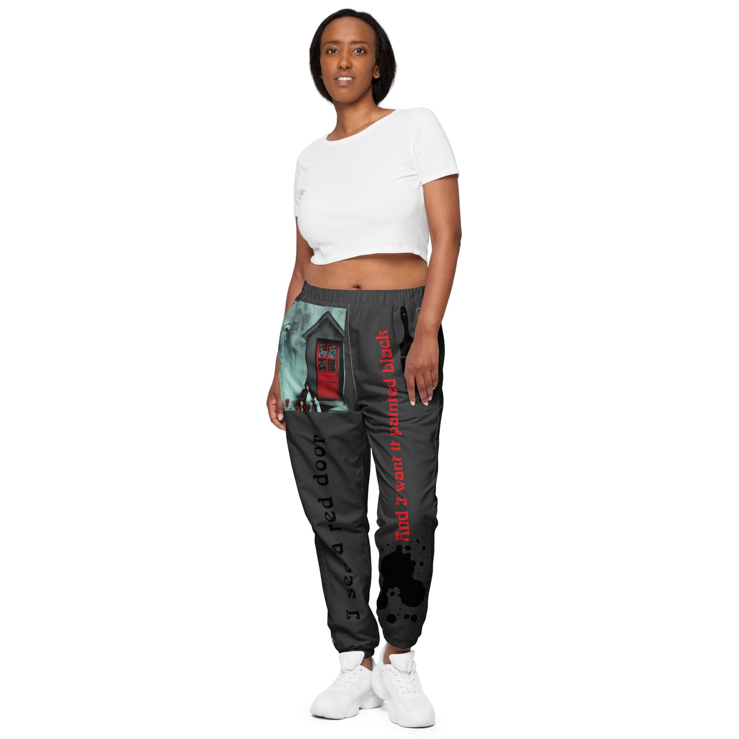 Paint It Black Lyric Sweat Pants