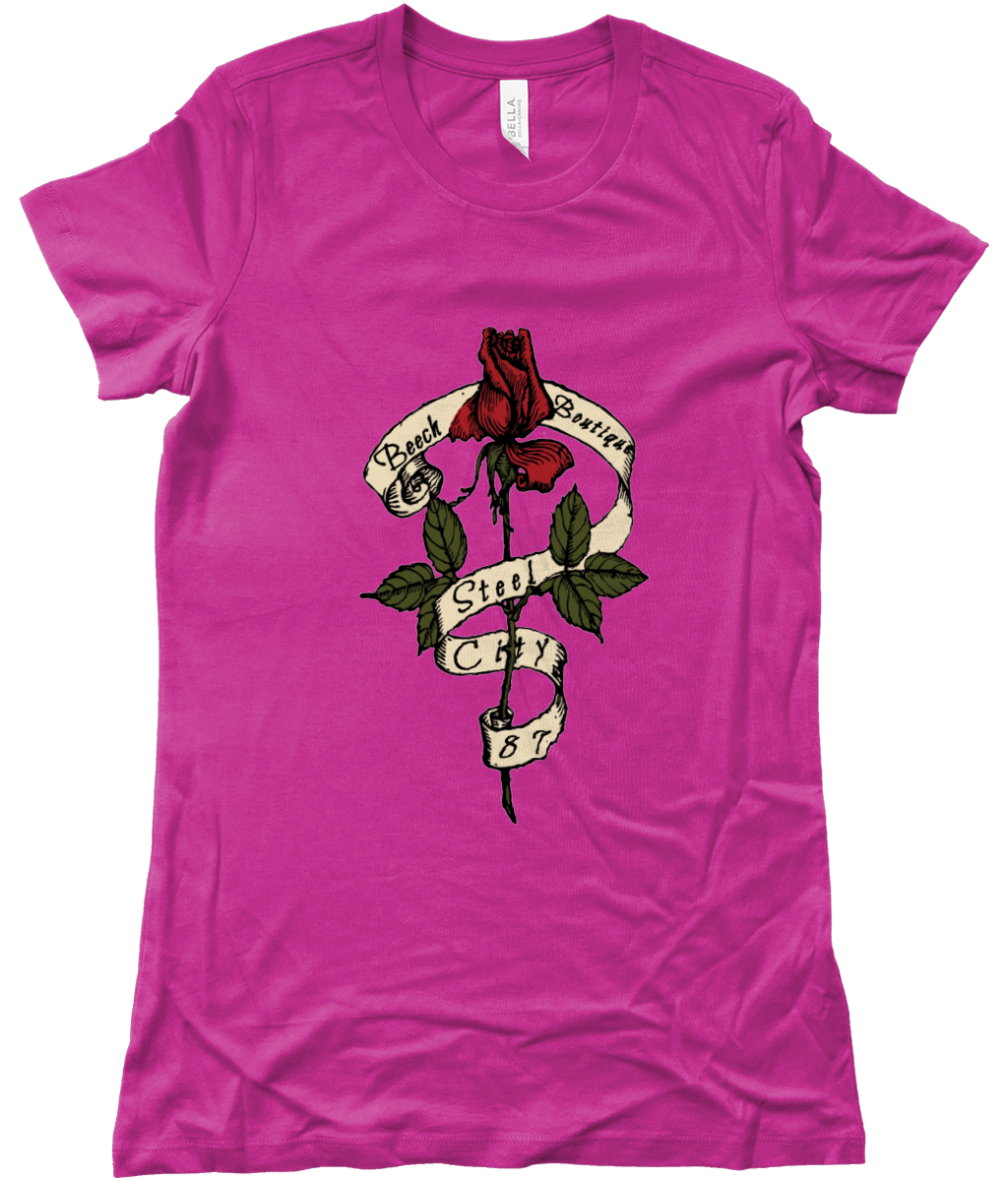 Beech Boutique Rose T-Shirt