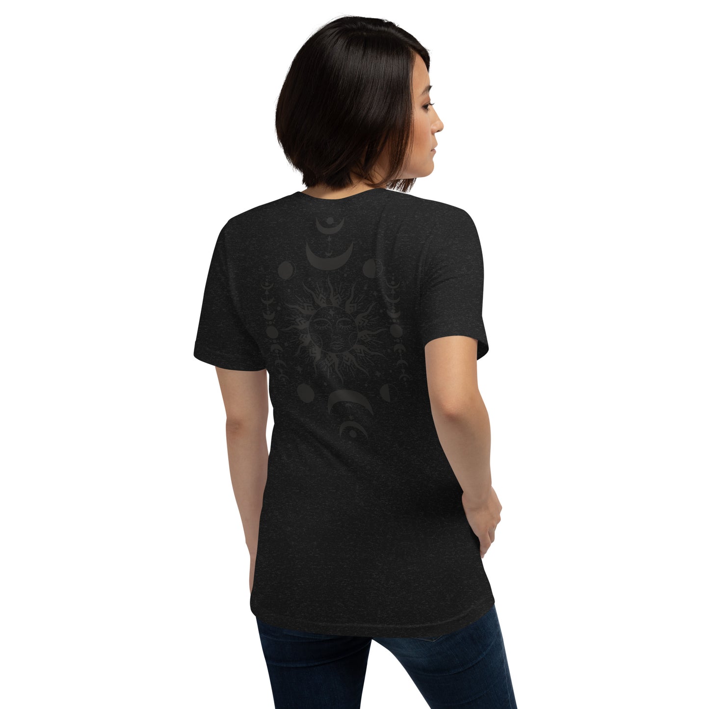 Unisex sun and moon t-shirt