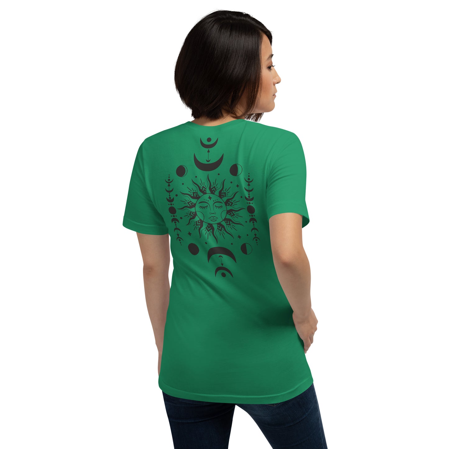 Unisex sun and moon t-shirt