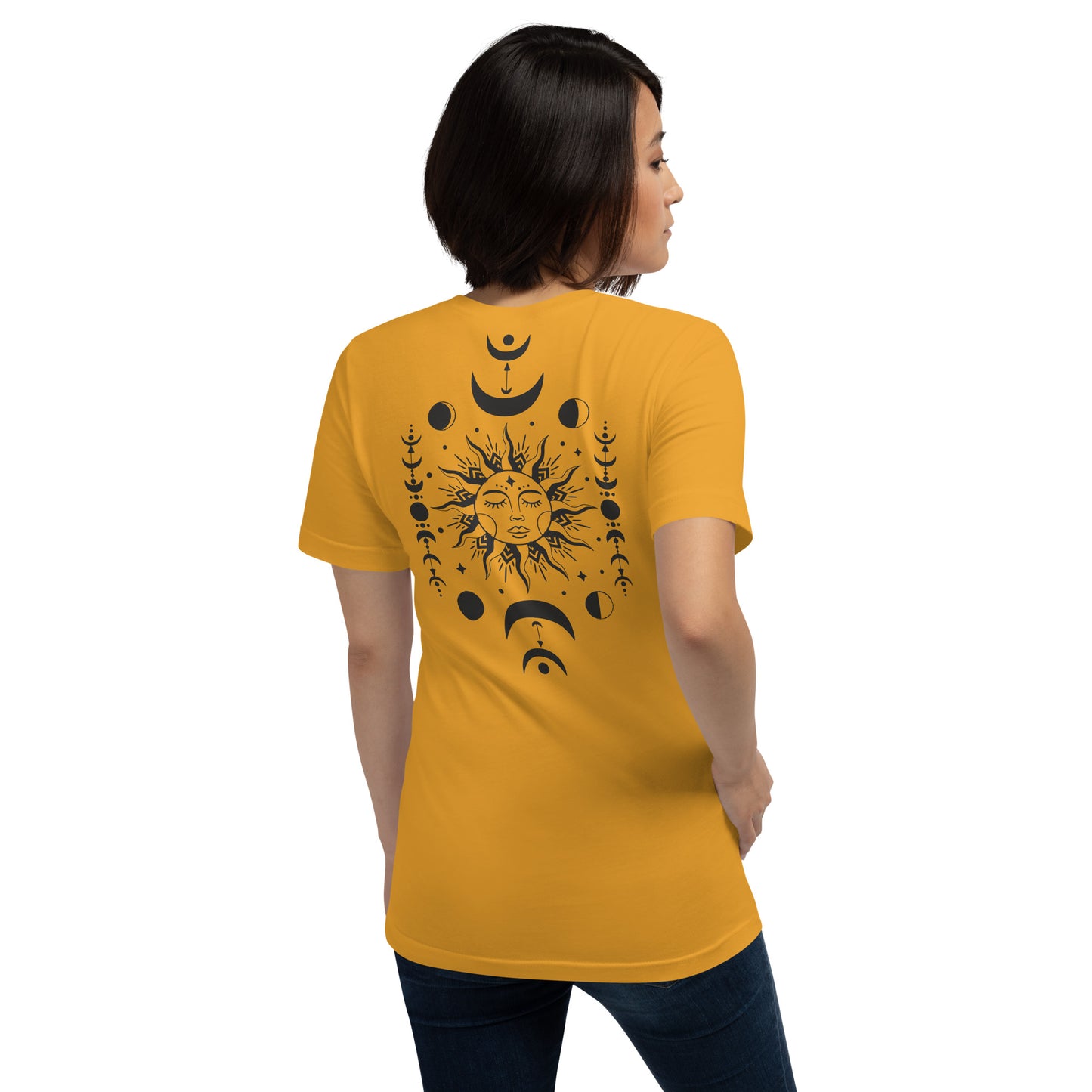 Unisex sun and moon t-shirt
